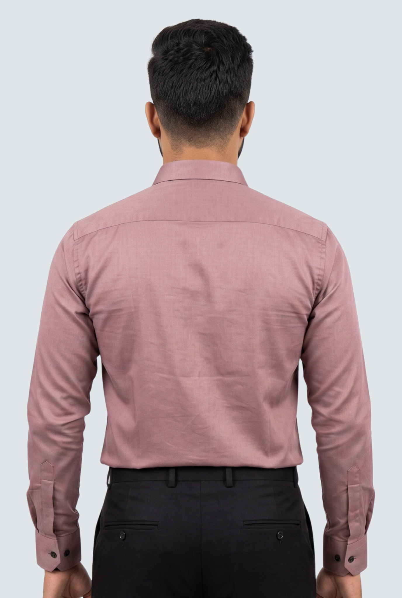 Men's Pitch Premium Cotton Satin Lycra Shirt-(CR-1)