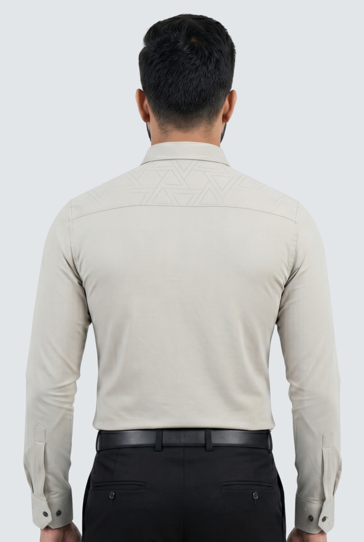 Men’s Korean Style Designer Shirt-Fawn (1852)
