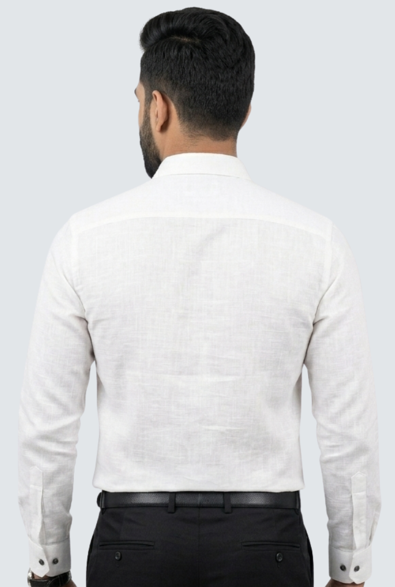 Designer White Shirt for Men-(1837)