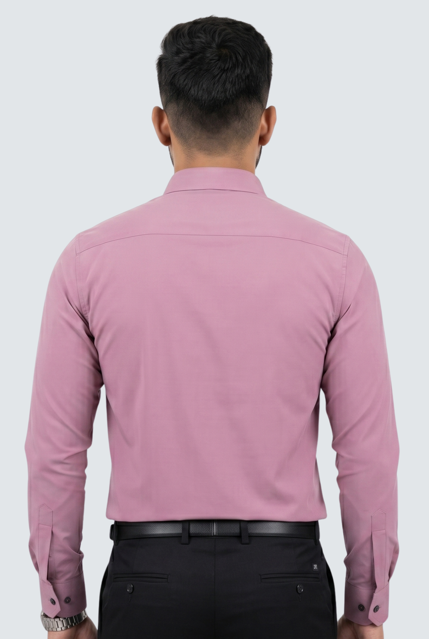 Men’s Korean Vibe Shirt-Pink (1855)