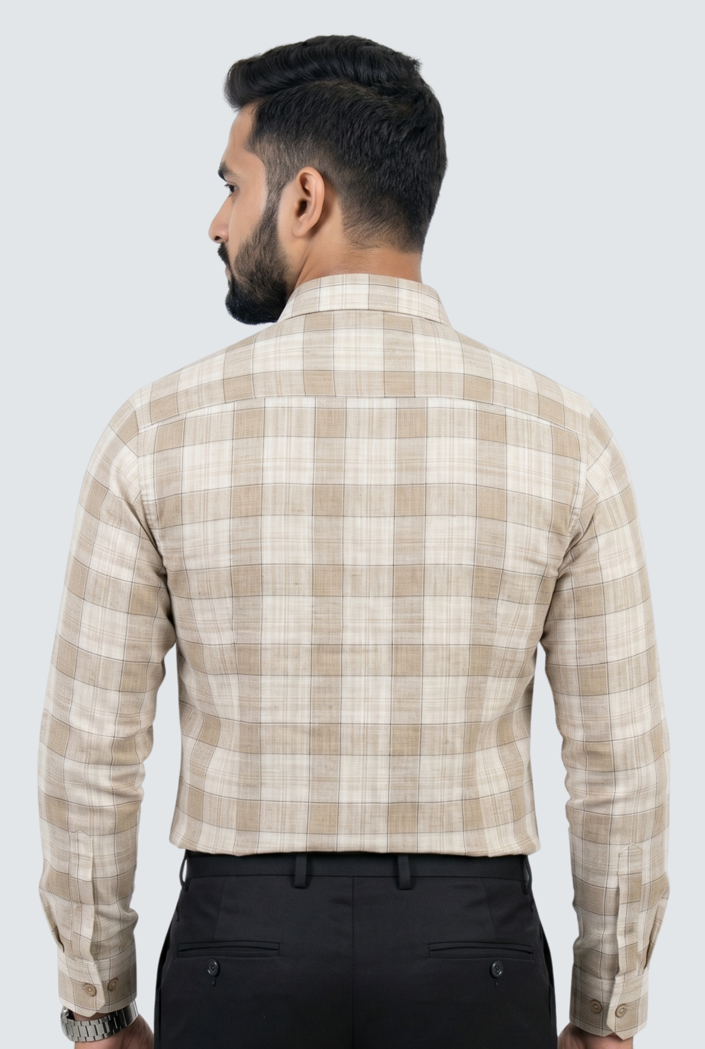 Men’s Fawn Pure Linen Casual Shirt (1864)