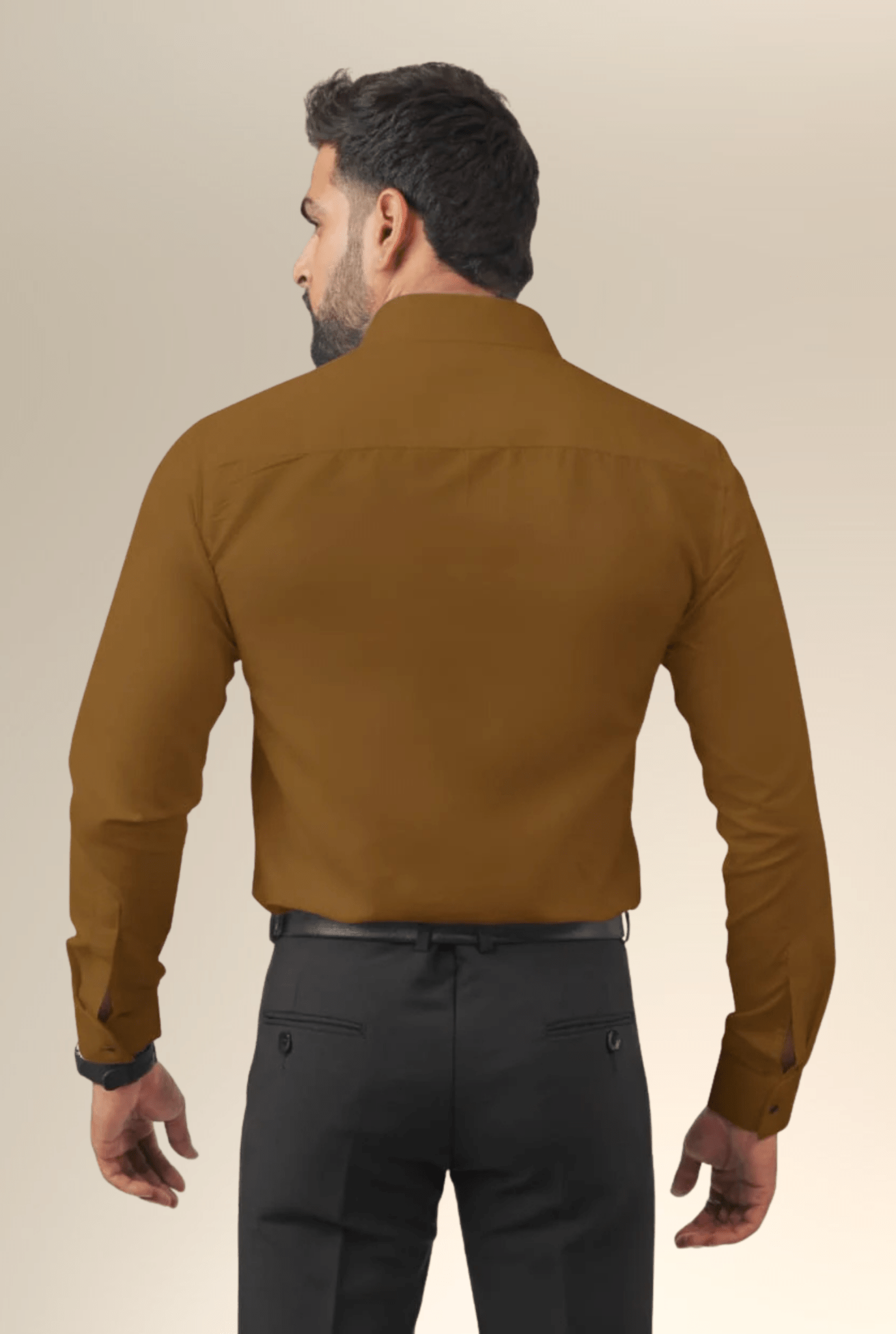 Golden Cotton Men’s Shirt – Slim Fit(1262) - Kites Club