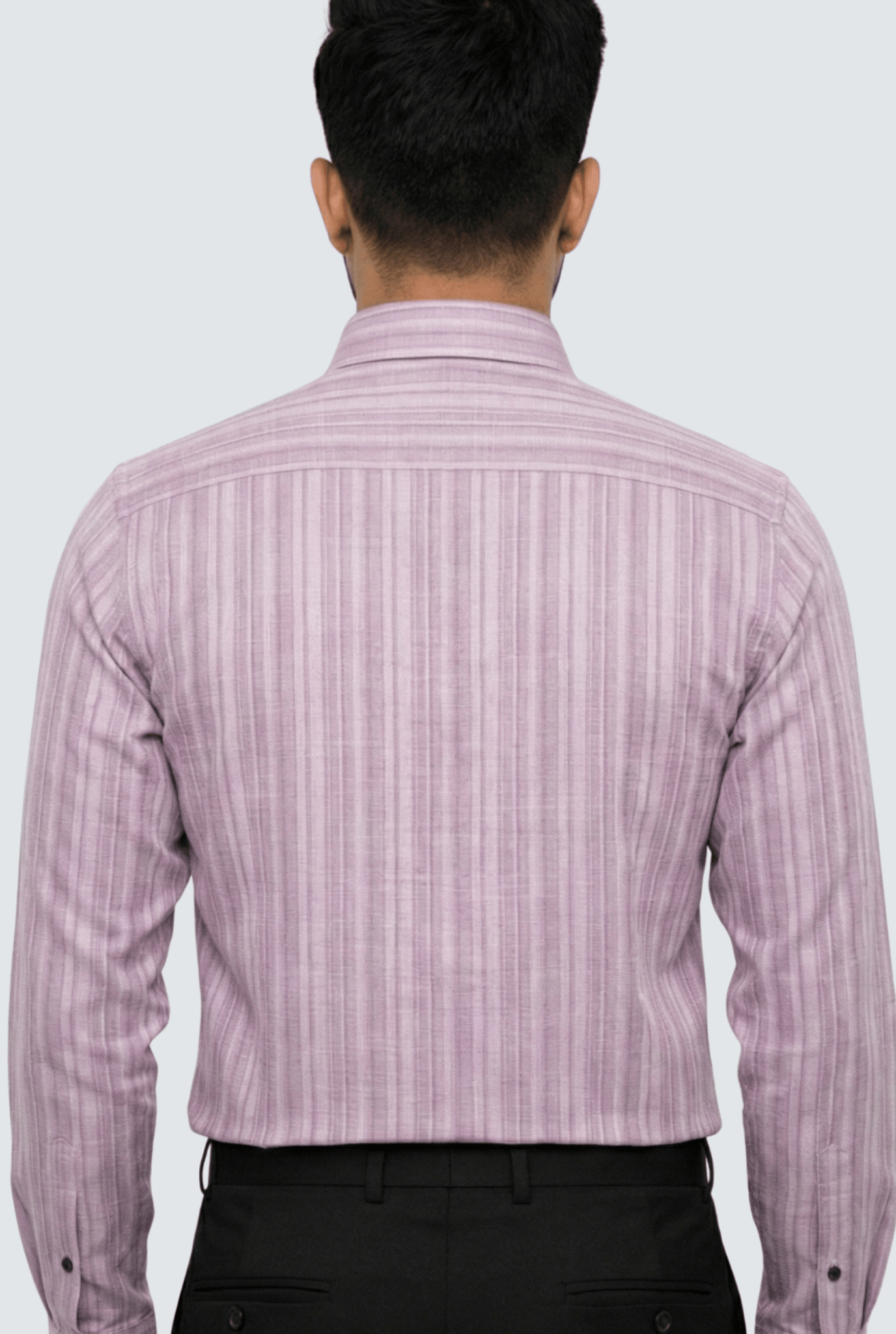 "Blush Rose Self Dobby Textured Formal Shirt" ( 1737) - KITES CLUB