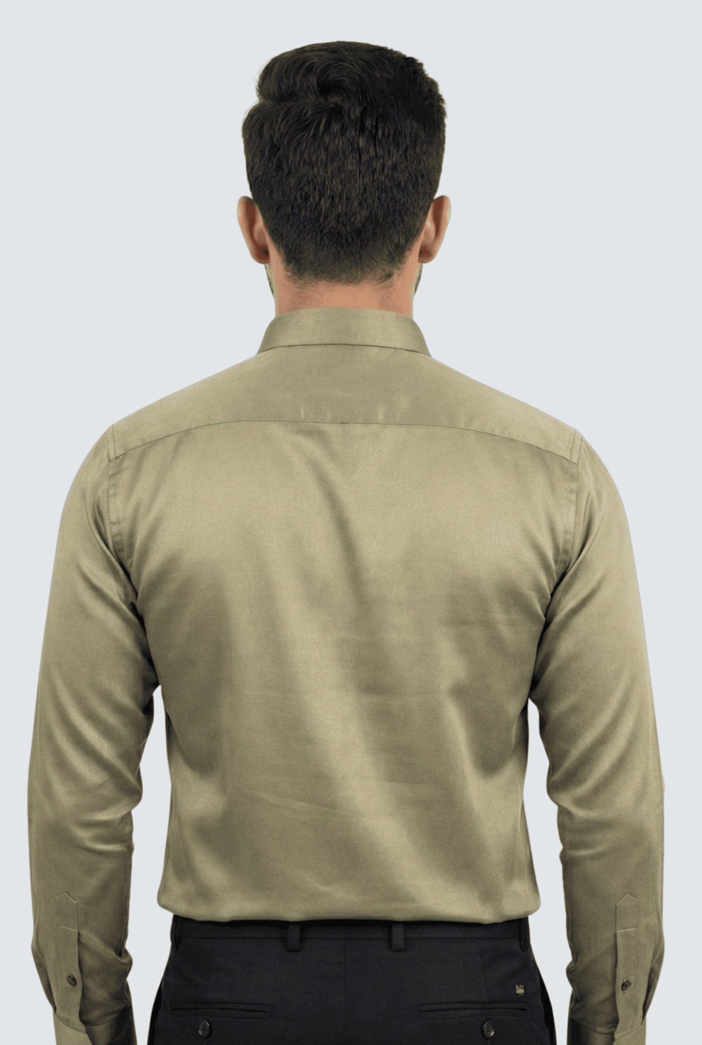 Men’s Olive Green Shirt – Premium Casual & Semi - Formal Wear - KITES CLUB