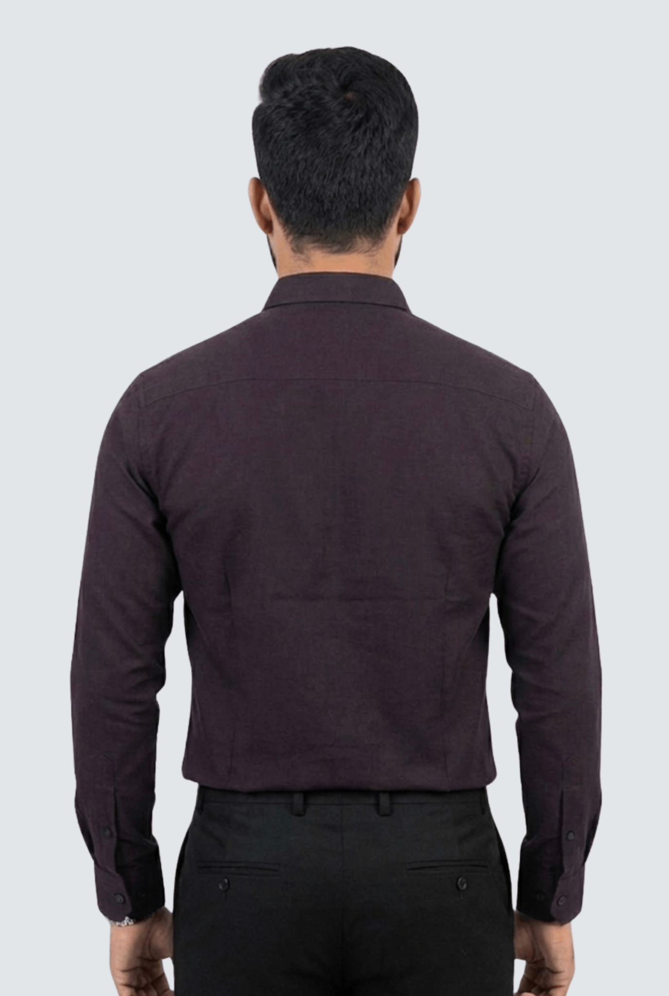 Purple Cotton Shirt for Men – Slim Fit - KITES CLUB