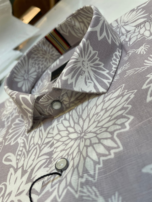 Floral Elegance: The New Satin Shirt Trend by Kites Club - KITES CLUB