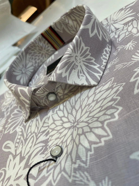 Floral Elegance: The New Satin Shirt Trend by Kites Club - KITES CLUB