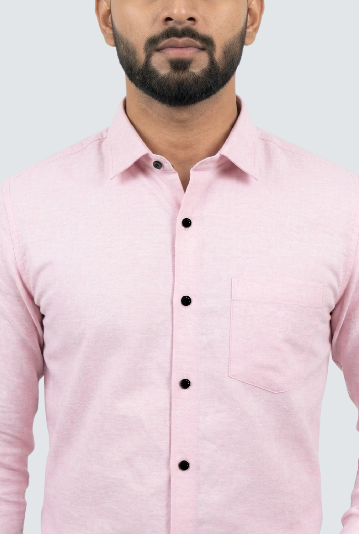 Classic Pink Pure Cotton Shirt (1791)