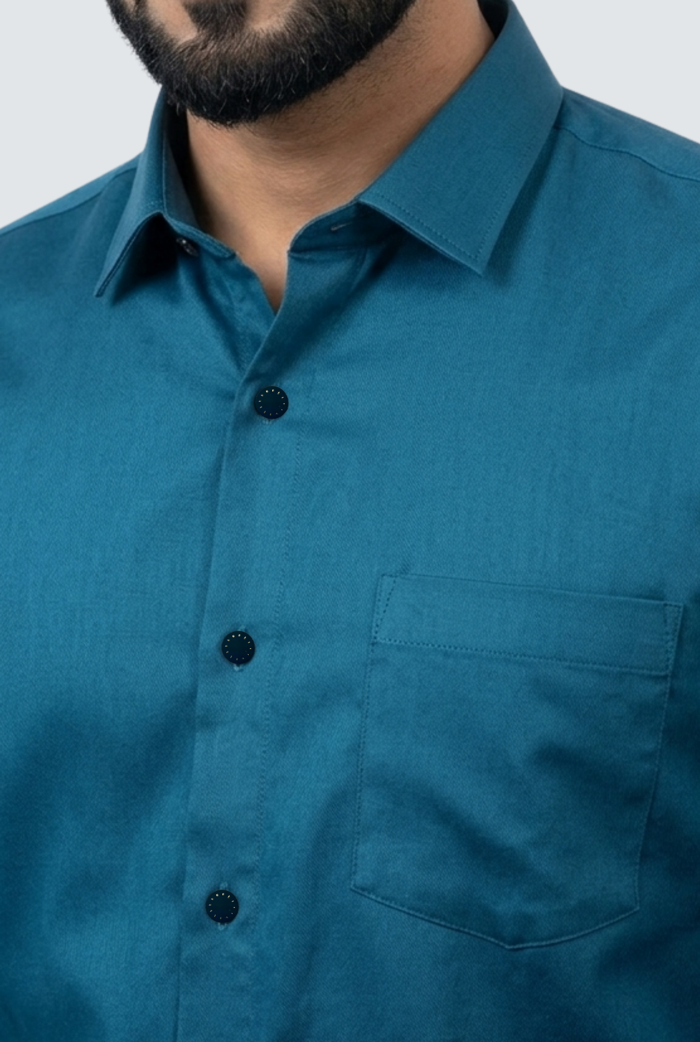 Men's Rama Premium Cotton Satin Lycra Shirt-(CR-1)