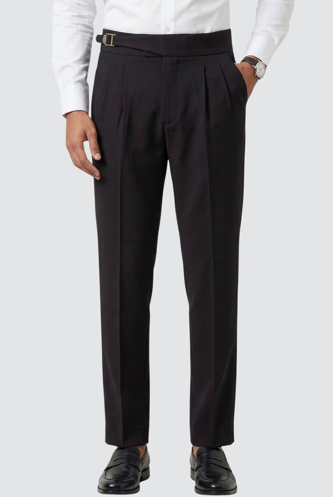 Korean Casual Purple Trouser For Men-Soft Fabric Comfort (0001)