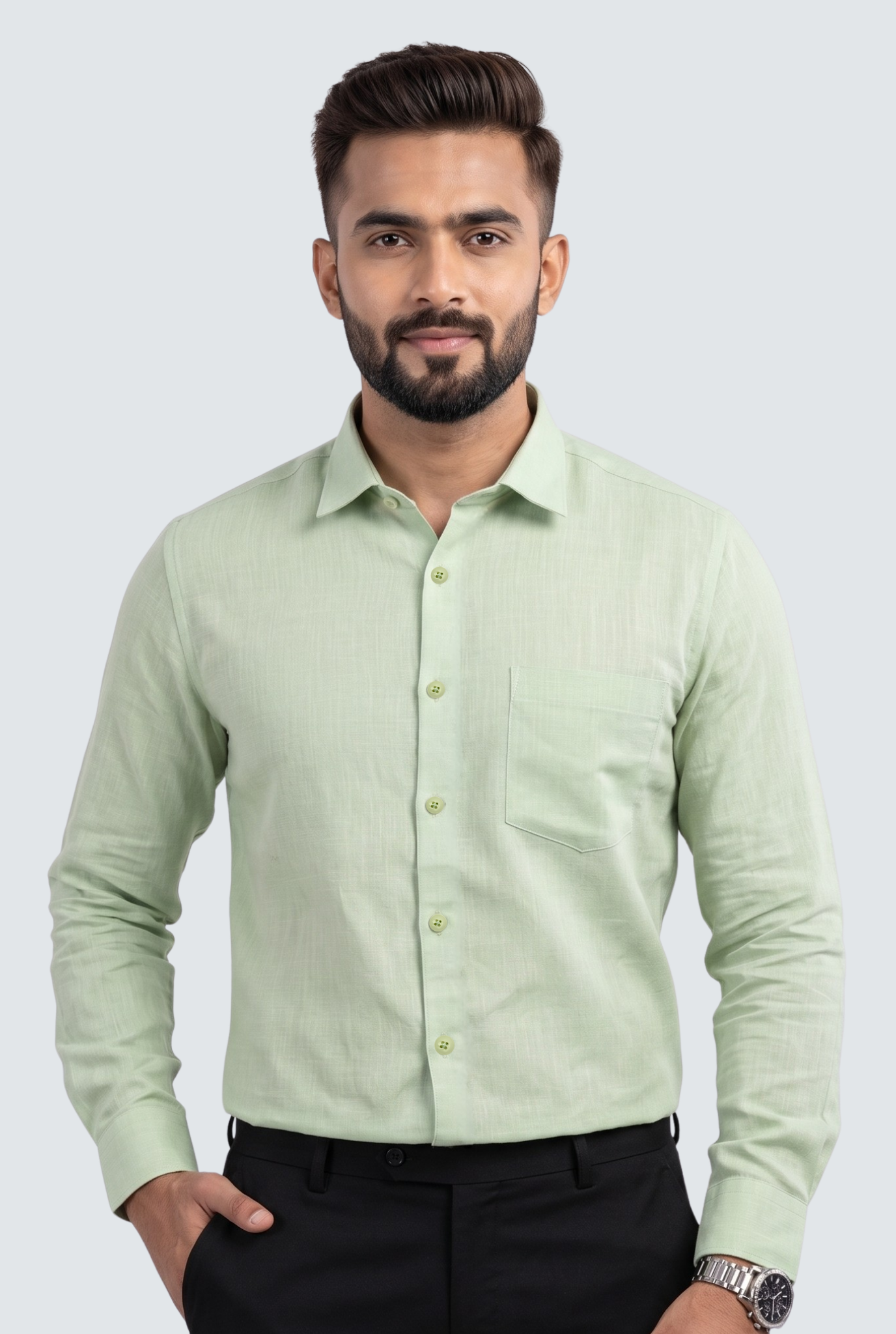 Pista Linen Shirt-(1923)