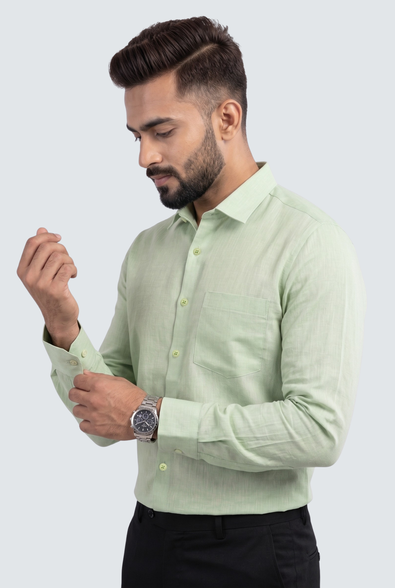 Pista Linen Shirt-(1923)