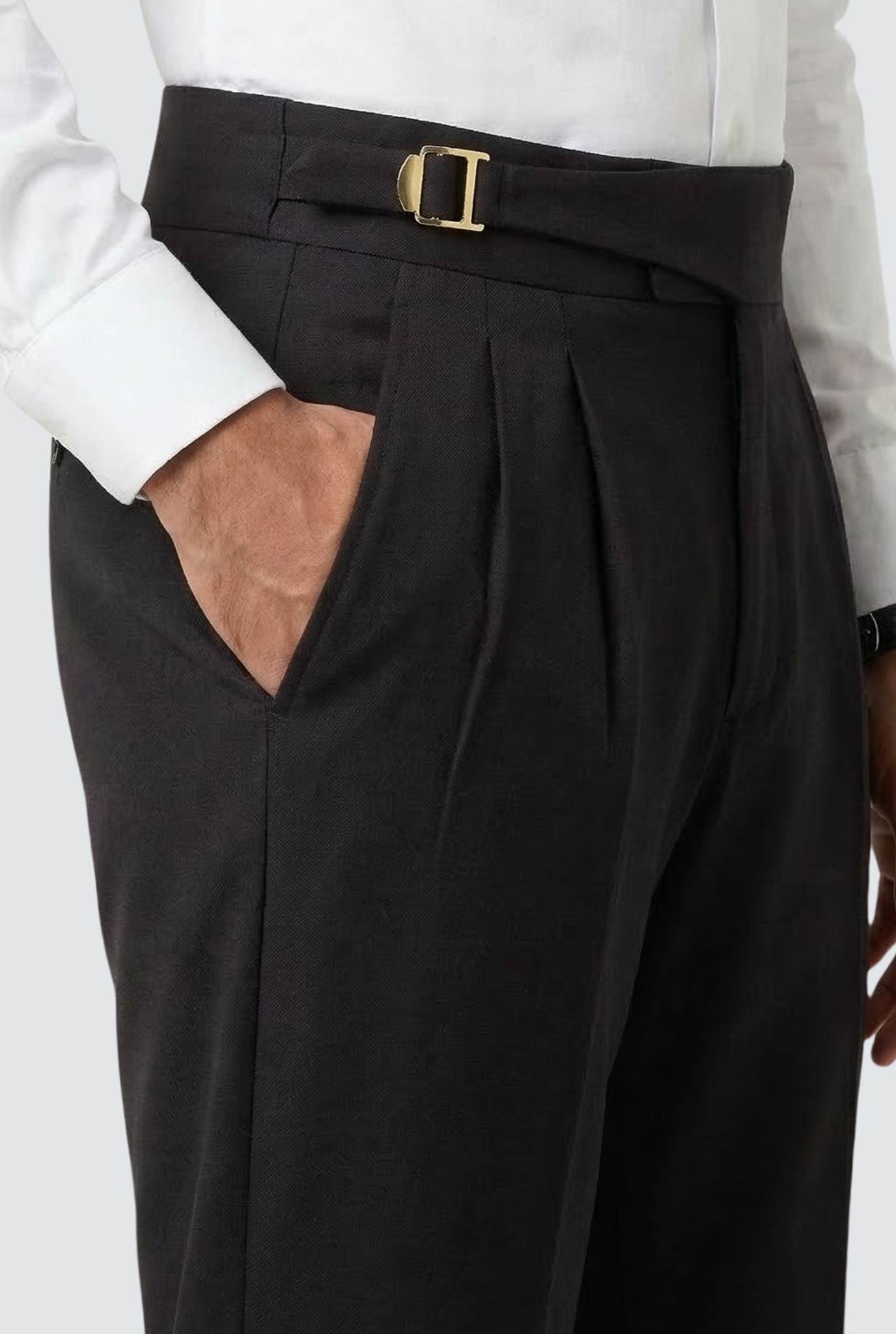 Korean Casual Purple Trouser For Men-Soft Fabric Comfort (0001)