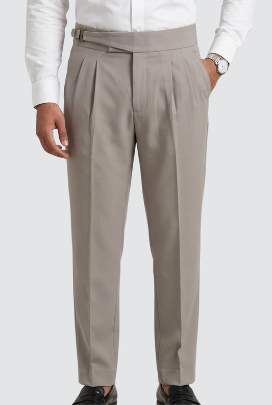 Korean Casual Grey Trouser For Men-Soft Fabric Comfort (0001)