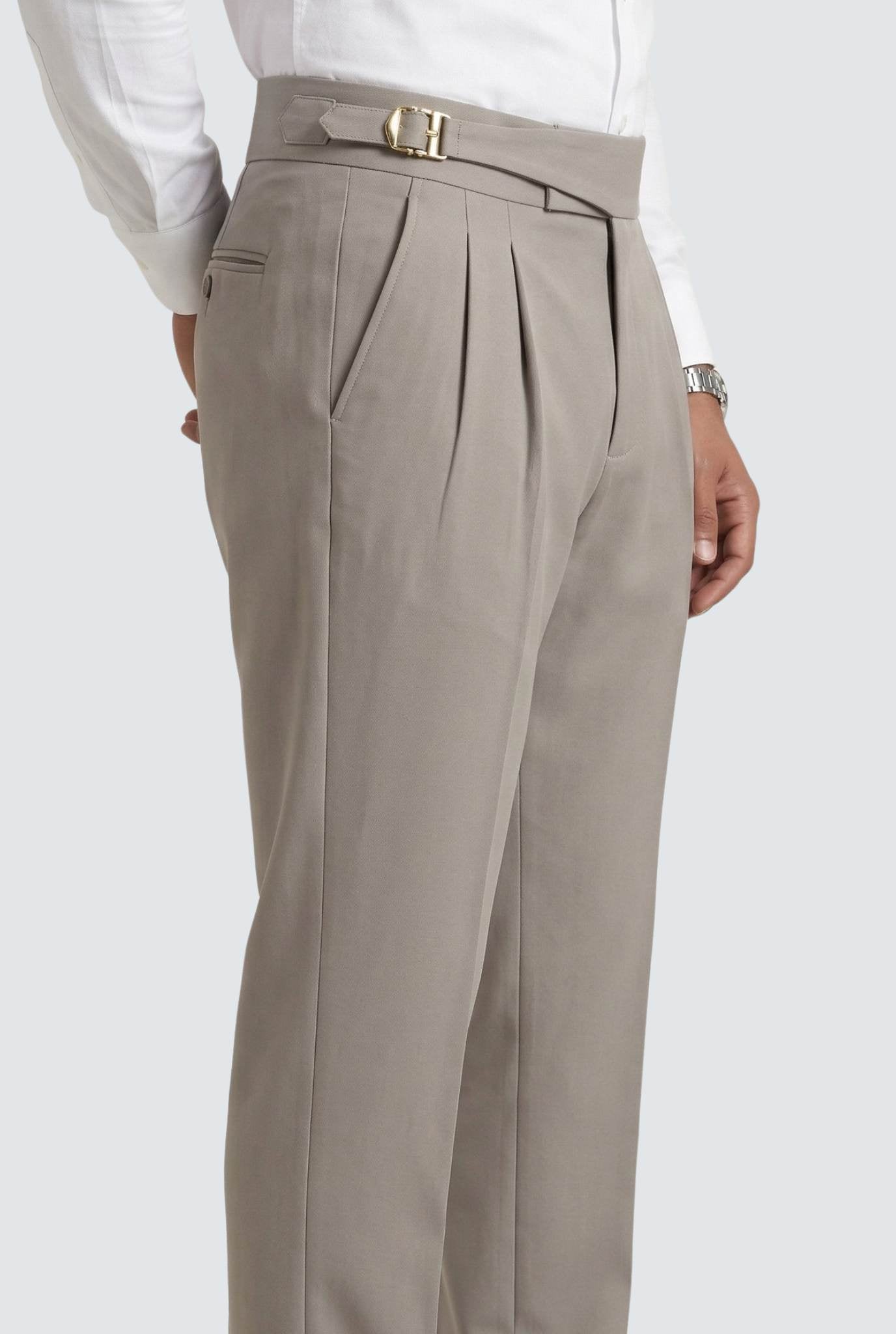 Korean Casual Grey Trouser For Men-Soft Fabric Comfort (0001)