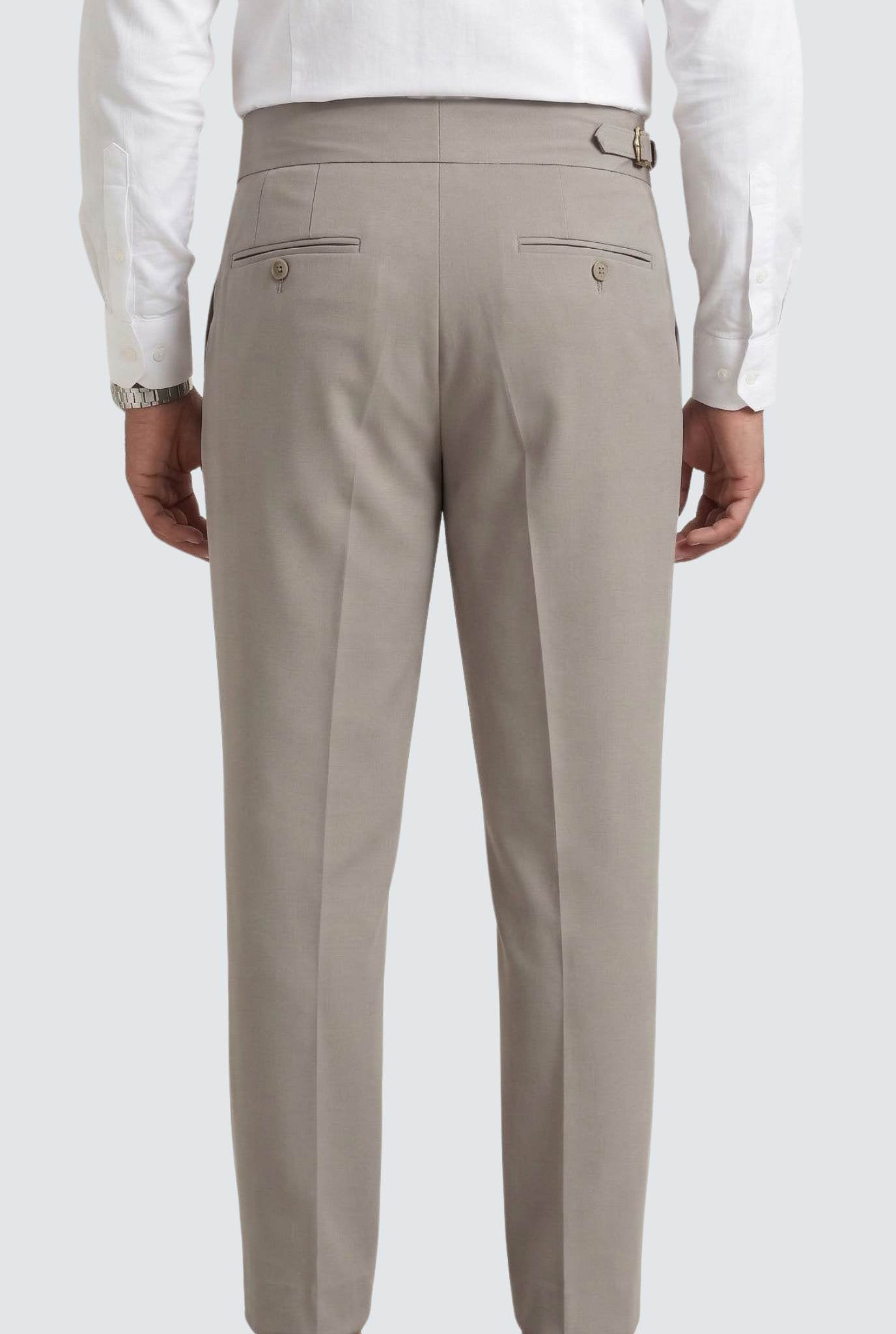 Korean Casual Grey Trouser For Men-Soft Fabric Comfort (0001)