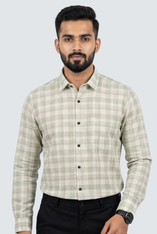 Men’s Pista Linen Casual Shirt (1819)