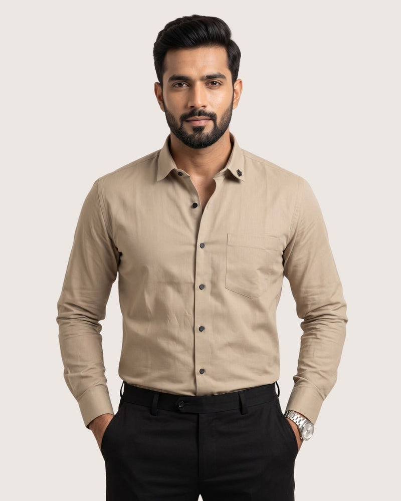 Fawn Cotton Shirt