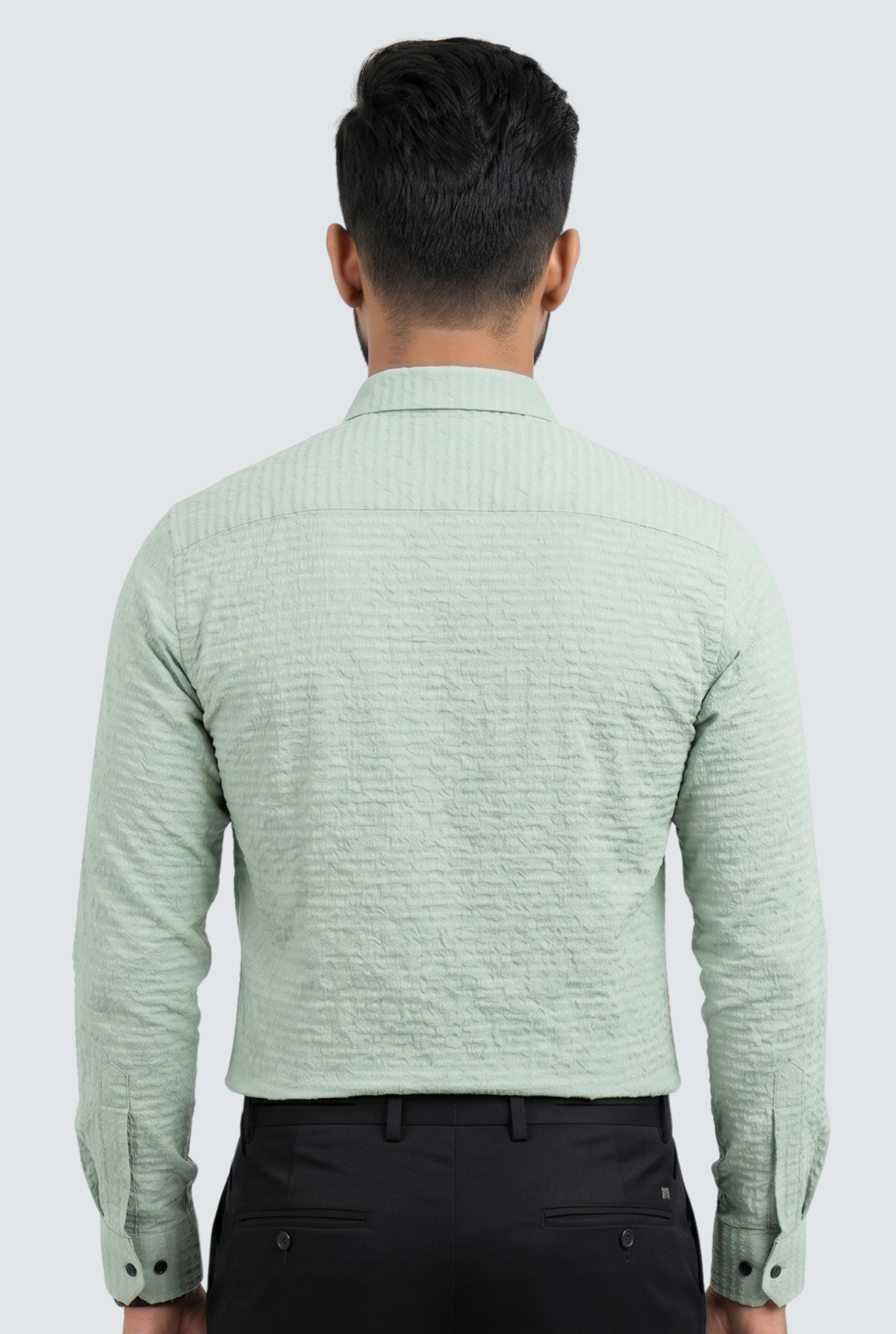 Men's Trendy Textured Shirt-Pista(1724)