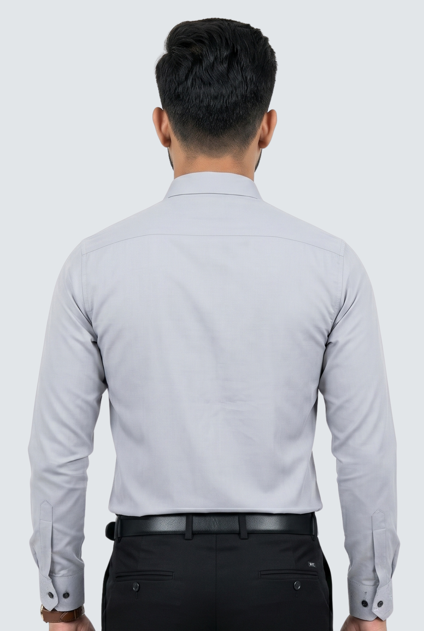 Men’s Korean Style Designer Shirt-Grey (1852)