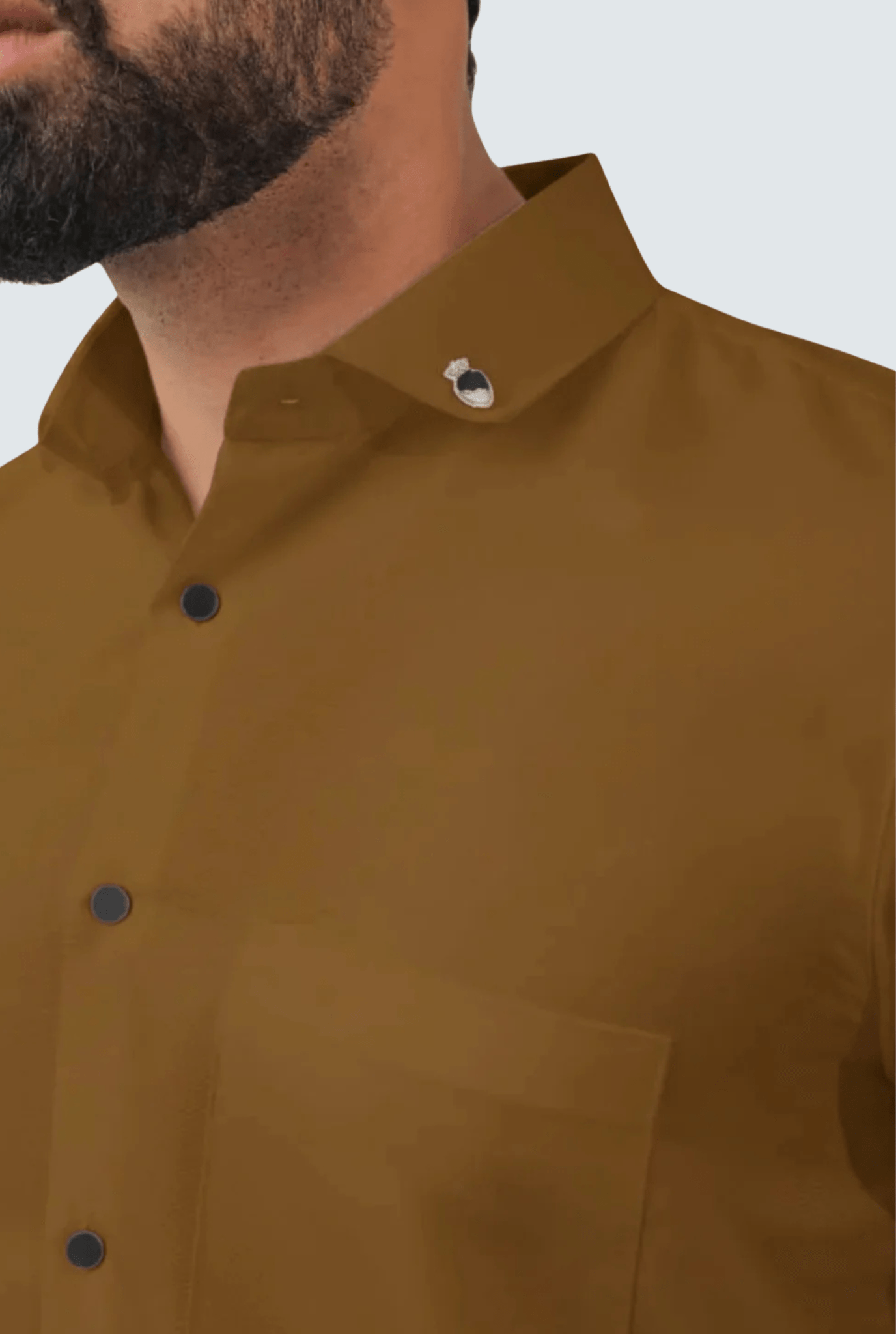 Golden Cotton Men’s Shirt – Slim Fit(1262) - KITES CLUB