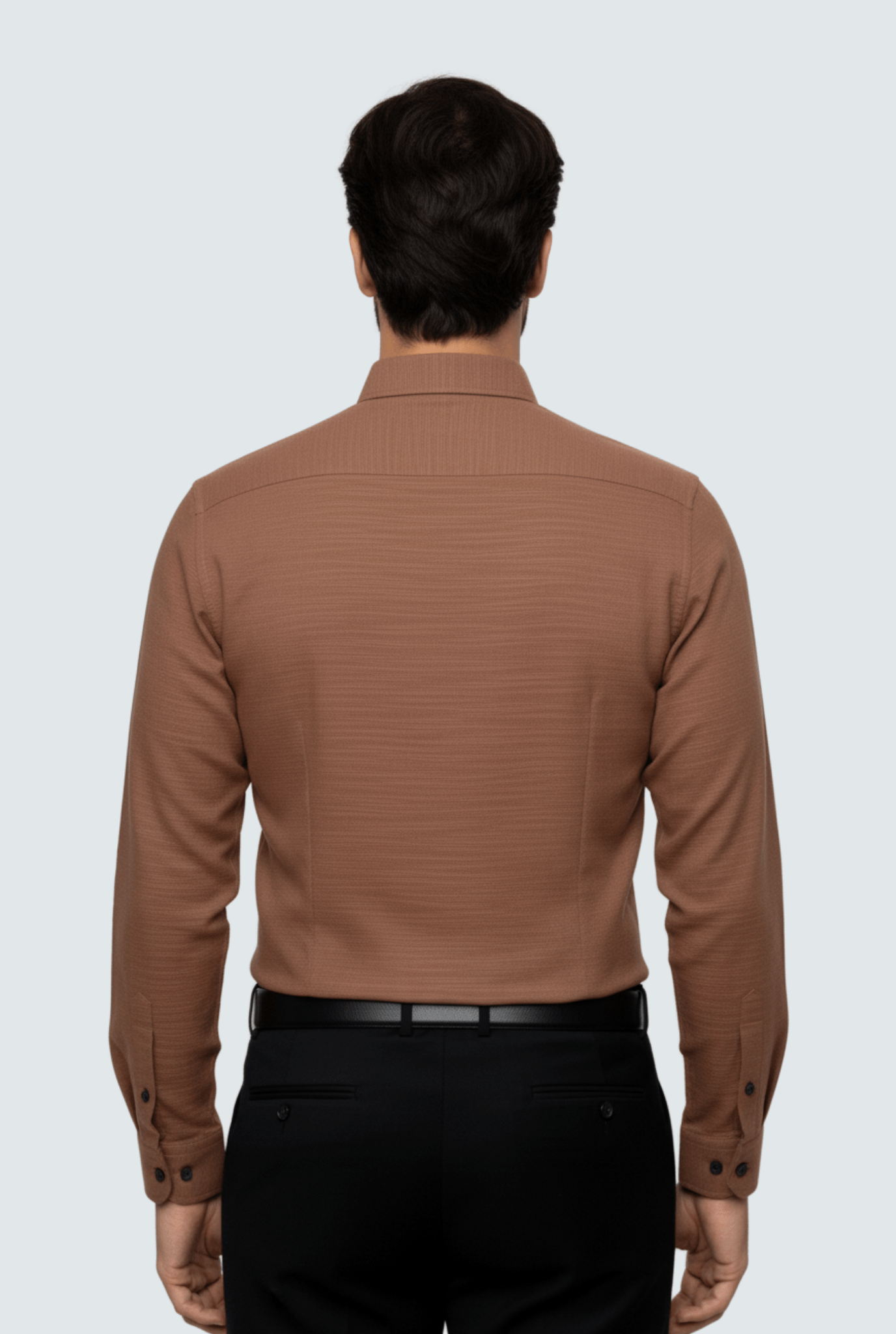 Men’s Coffee Linen Shirt | Premium Club Wear (1710) - KITES CLUB