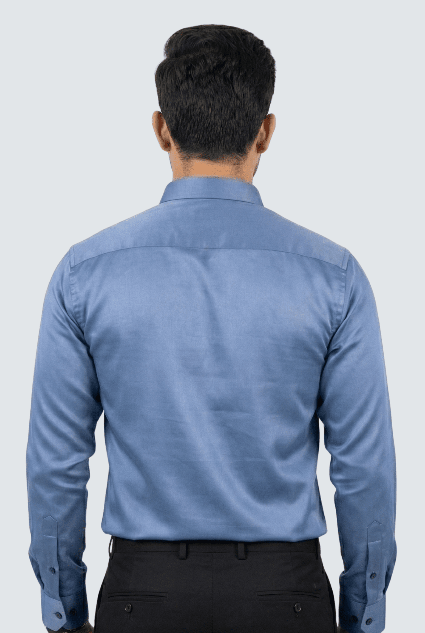 Men’s Royal Blue Shirt – Premium Casual & Semi - Formal Wear - KITES CLUB