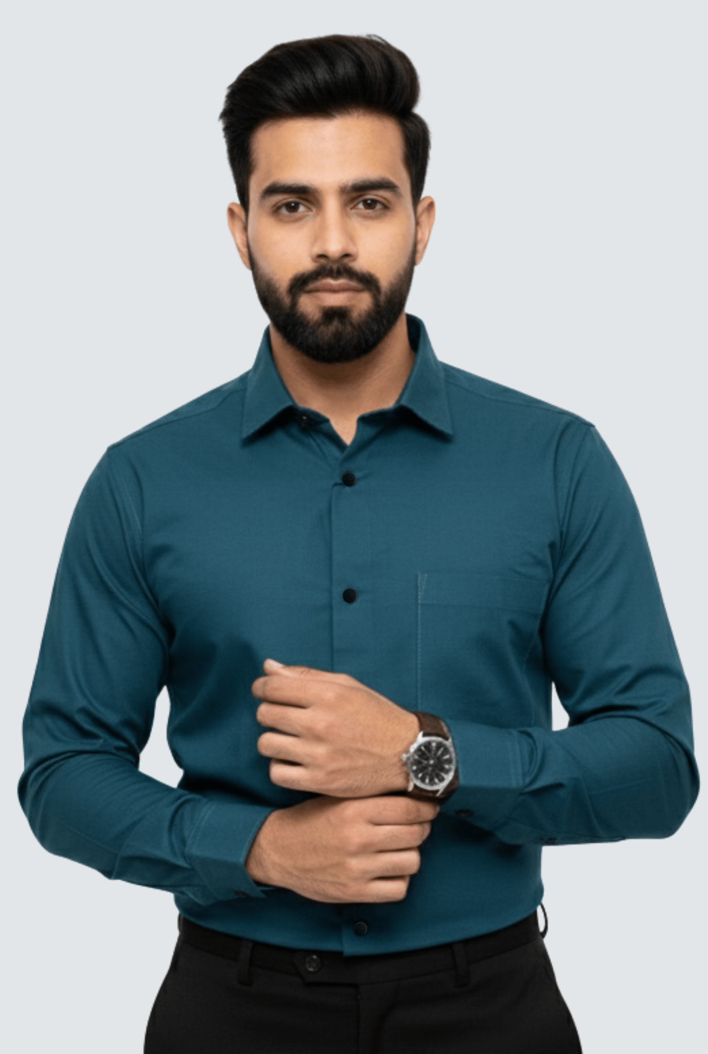 Rama Cotton Shirt for Men – Slim Fit Style - KITES CLUB