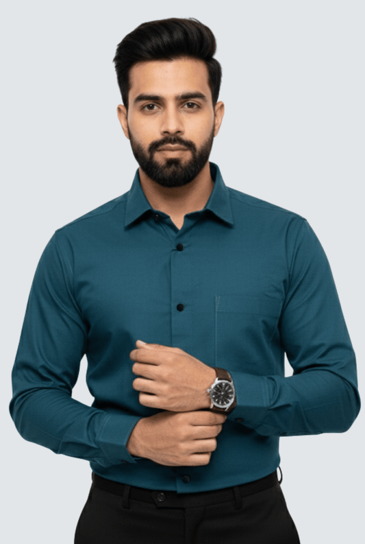 Rama Cotton Shirt for Men – Slim Fit Style - KITES CLUB