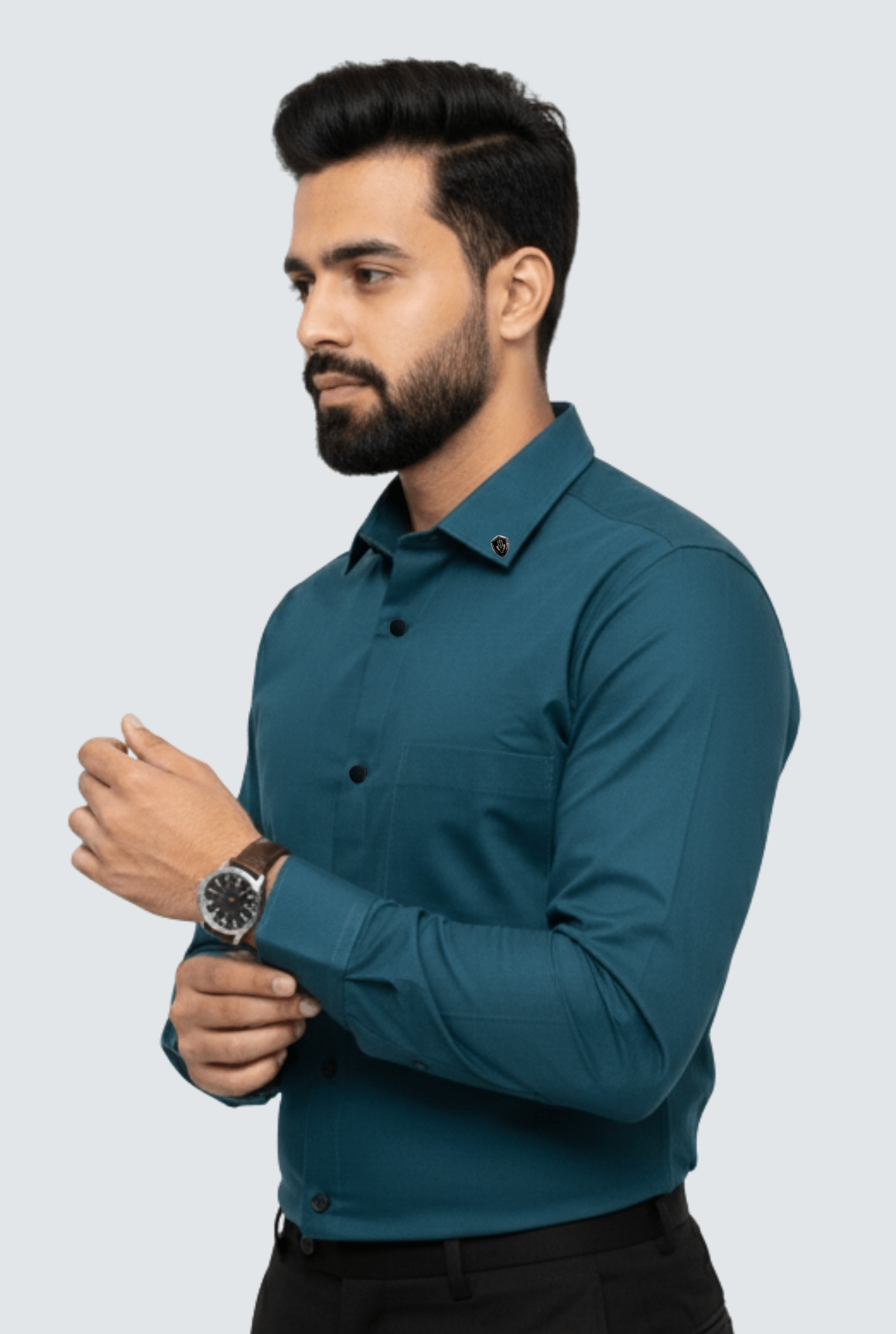 Rama Cotton Shirt for Men – Slim Fit Style - KITES CLUB