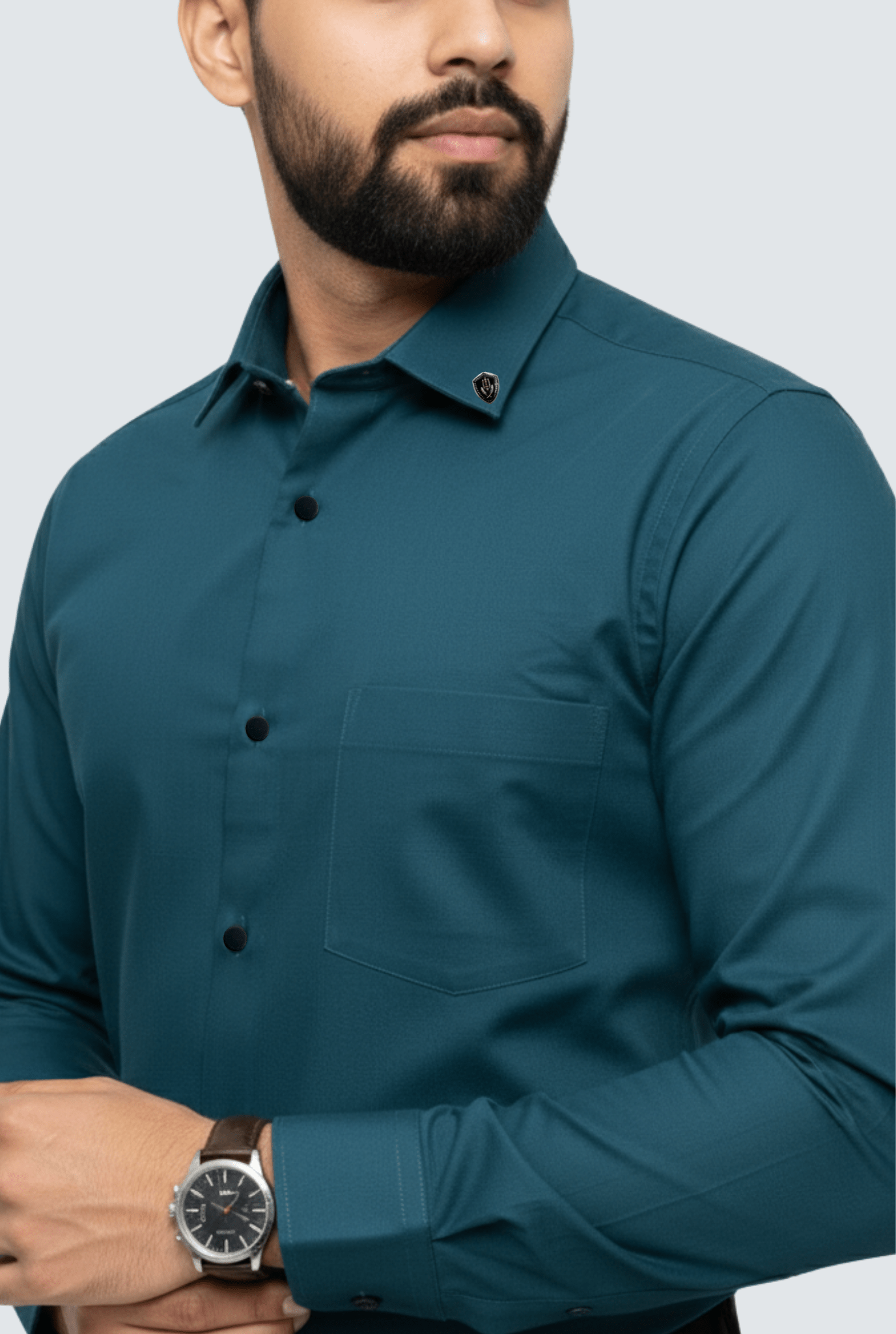 Rama Cotton Shirt for Men – Slim Fit Style - KITES CLUB